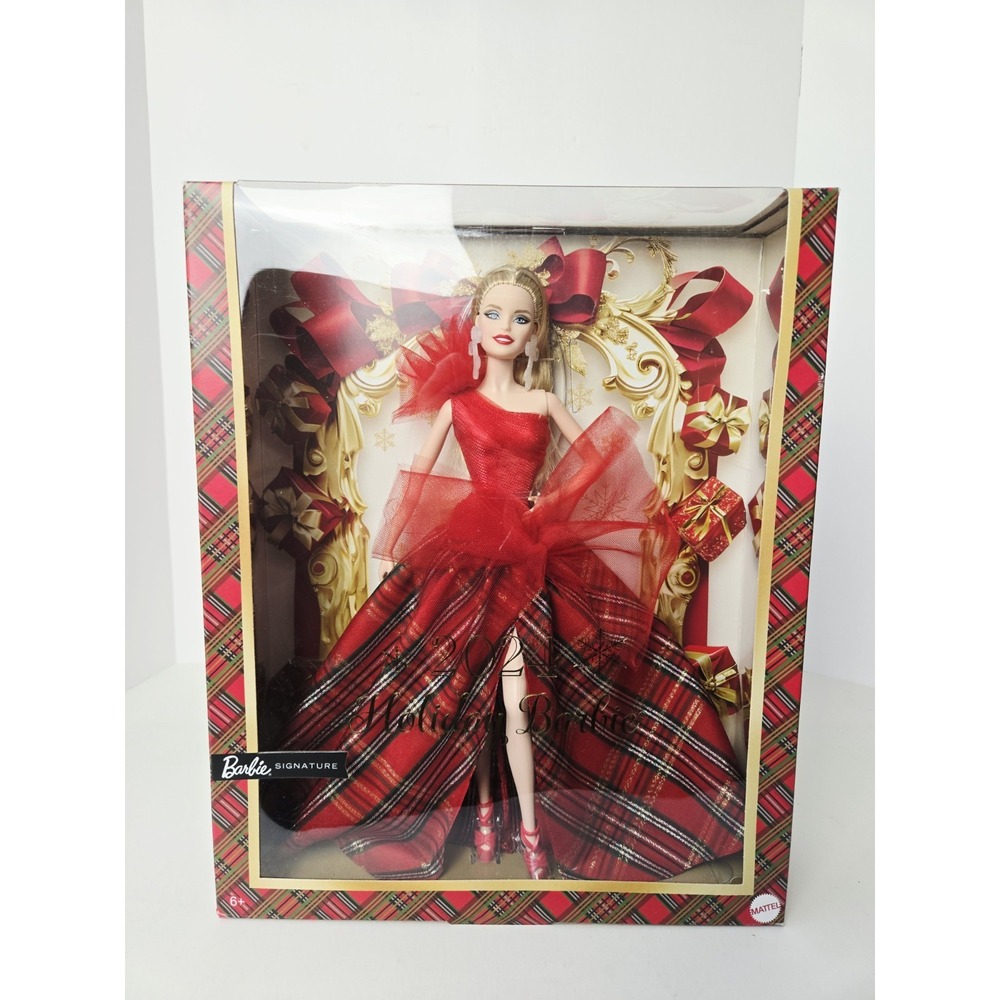 Mattel Barbie doll 2024 Holiday Christmas HRM65